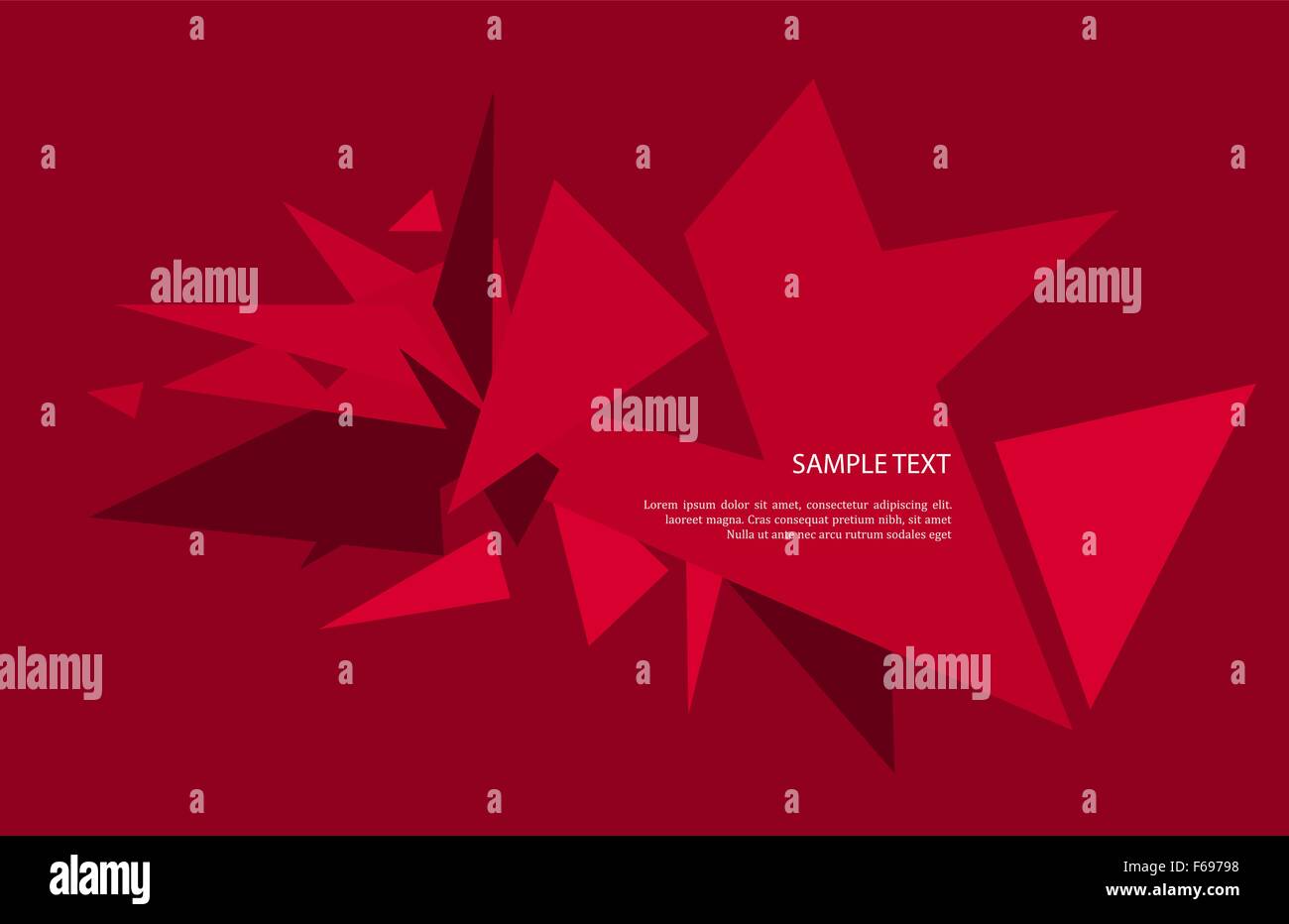 Vector abstract geometric background with triangles Stock Vector Image ...