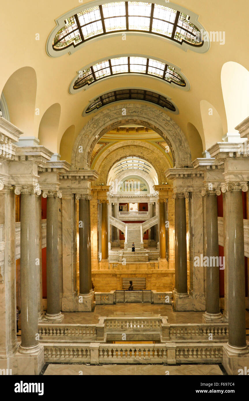 Interior of capitol building, Frankfort, Kentucky Stock Photo