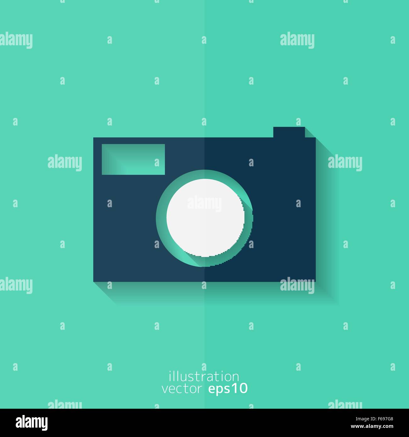 Photo camera icon. Photography. Flat design Stock Vector Image & Art ...