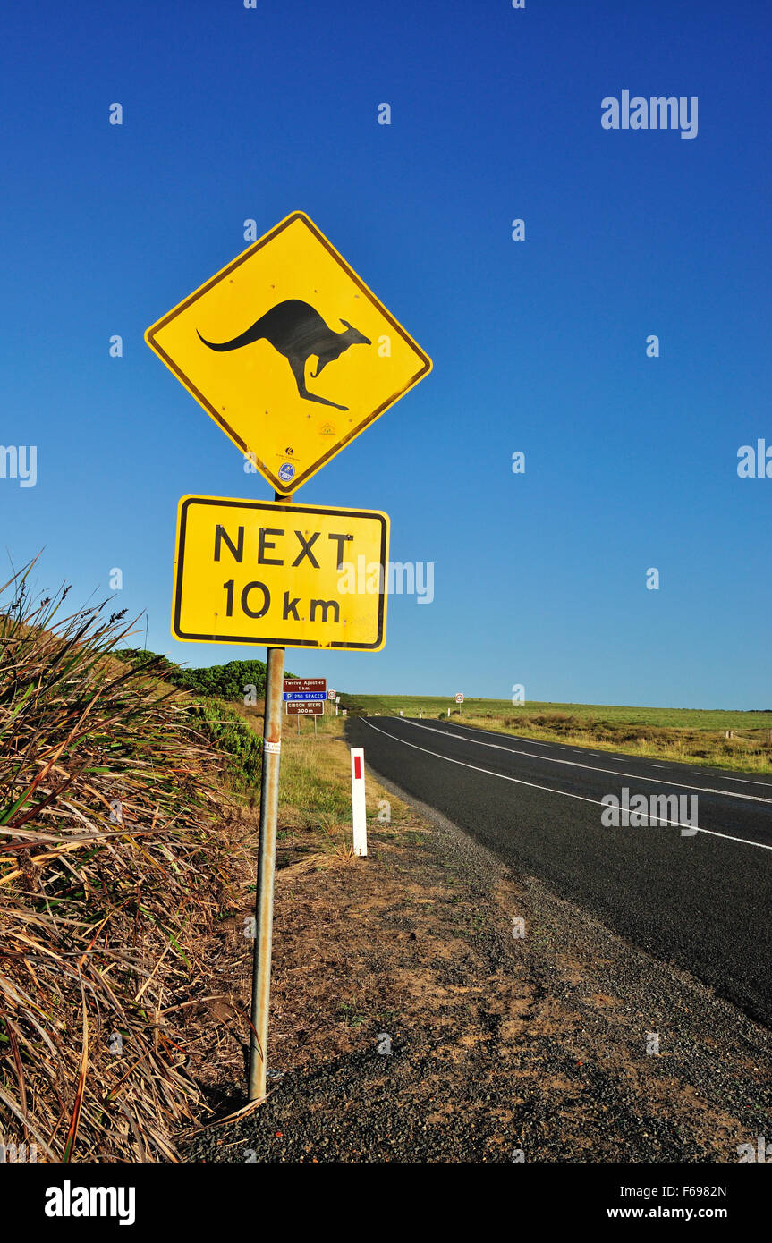 Great Ocean Road Sign High Resolution Stock Photography and Images Alamy
