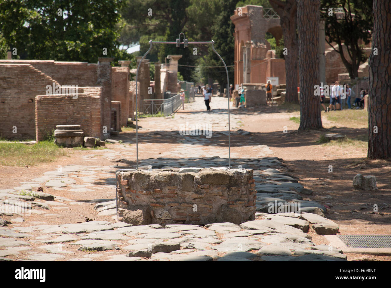 Ostia Antica, Rome, Italy Stock Photo