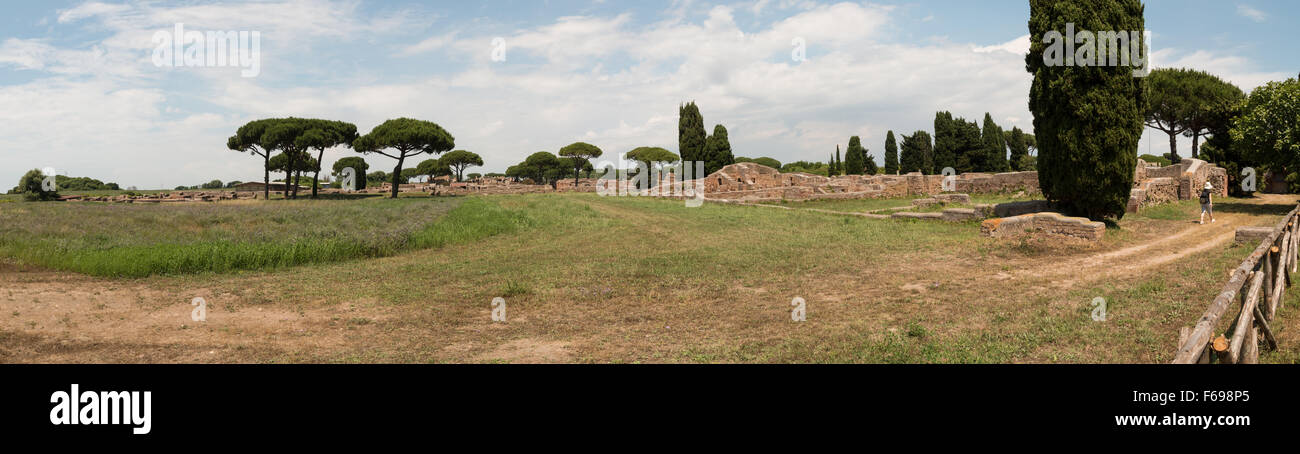 Ostia Antica, Rome, Italy Stock Photo