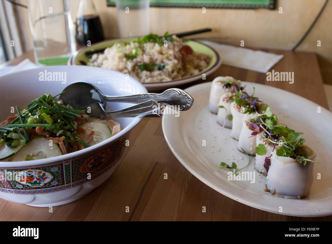 A light lunch at Mission Chinese Food on Mission Street in San