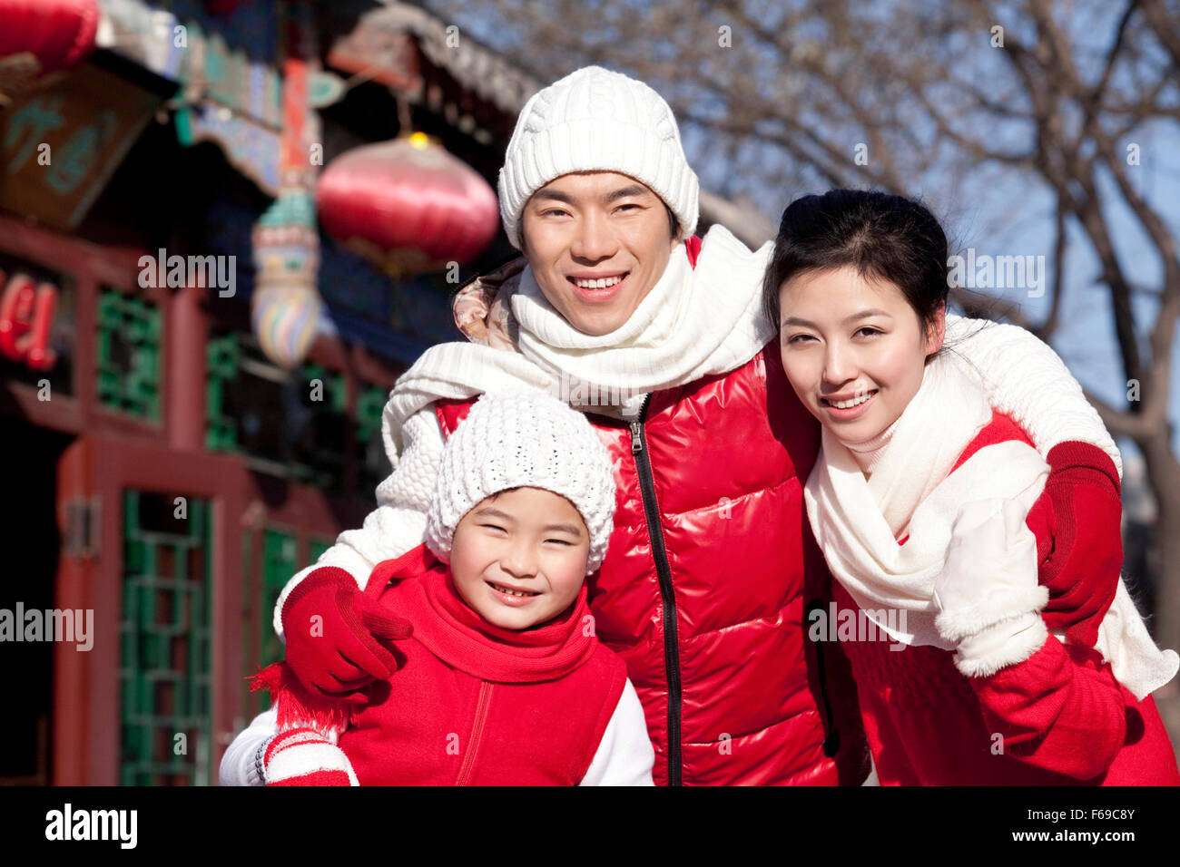 family-celebrates-chinese-new-year-stock-photo-alamy