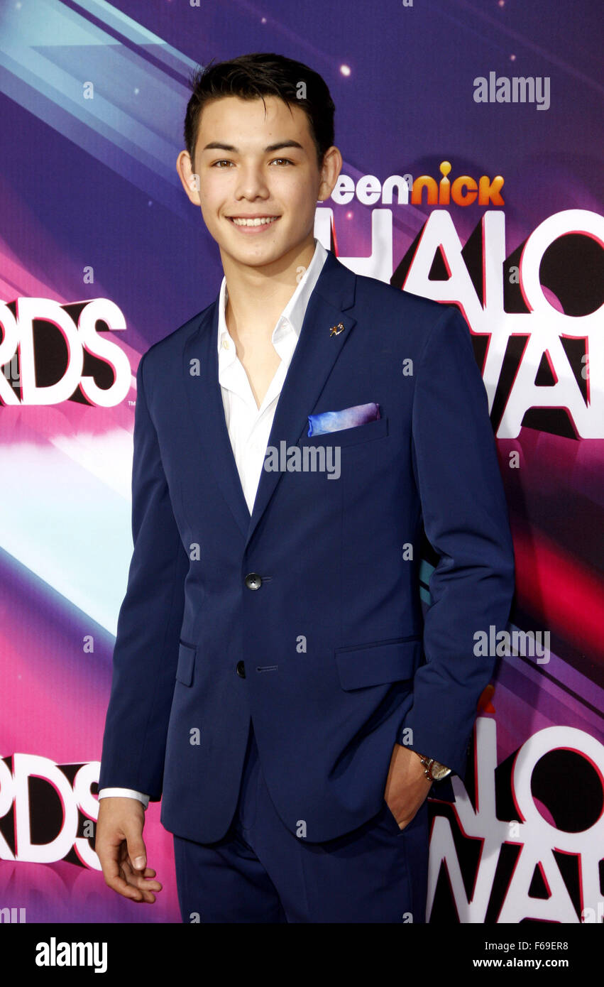 Ryan Potter at the 2012 TeenNick HALO Awards held at the Hollywood Palladium in Los Angeles, United States, 171112. Photo by Sve Credit: Hyperstar/Alamy Stock Photo