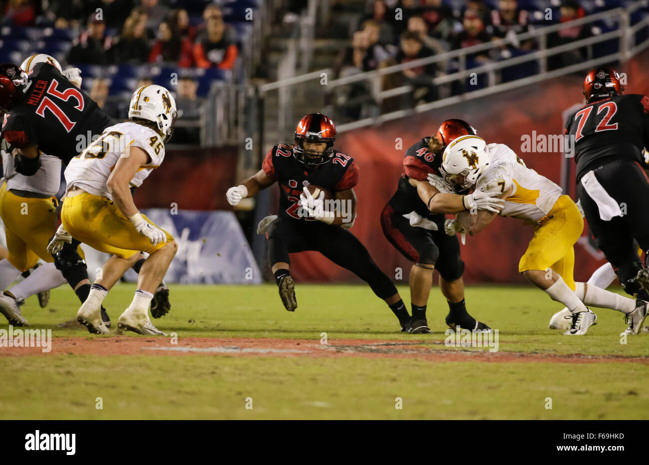 San Diego, California, USA. 14th Nov, 2015. San Diego State University