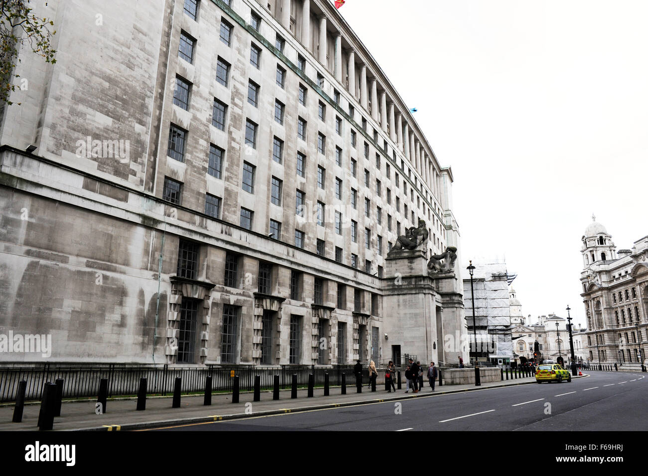 The Ministry of Defence building Whitehall Westminster London UK Stock Photo