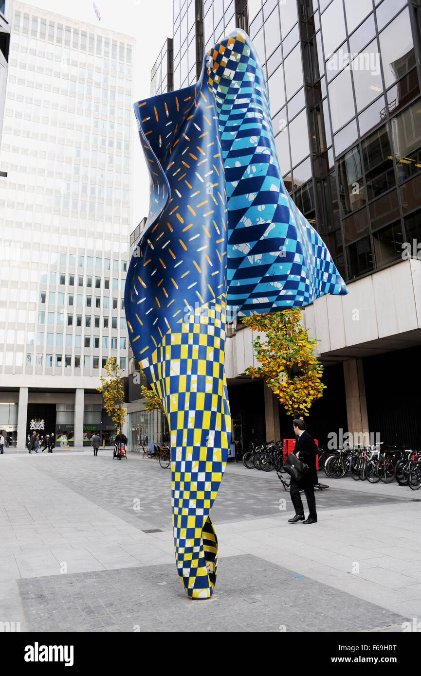 The Wind Sculpture by Yinka Shonibare in Victoria Westminster London UK Stock Photo