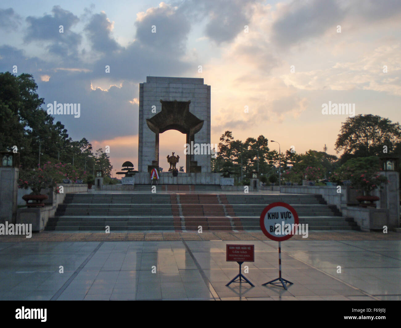 Ho Chi Minh Mausoleum Stock Photo