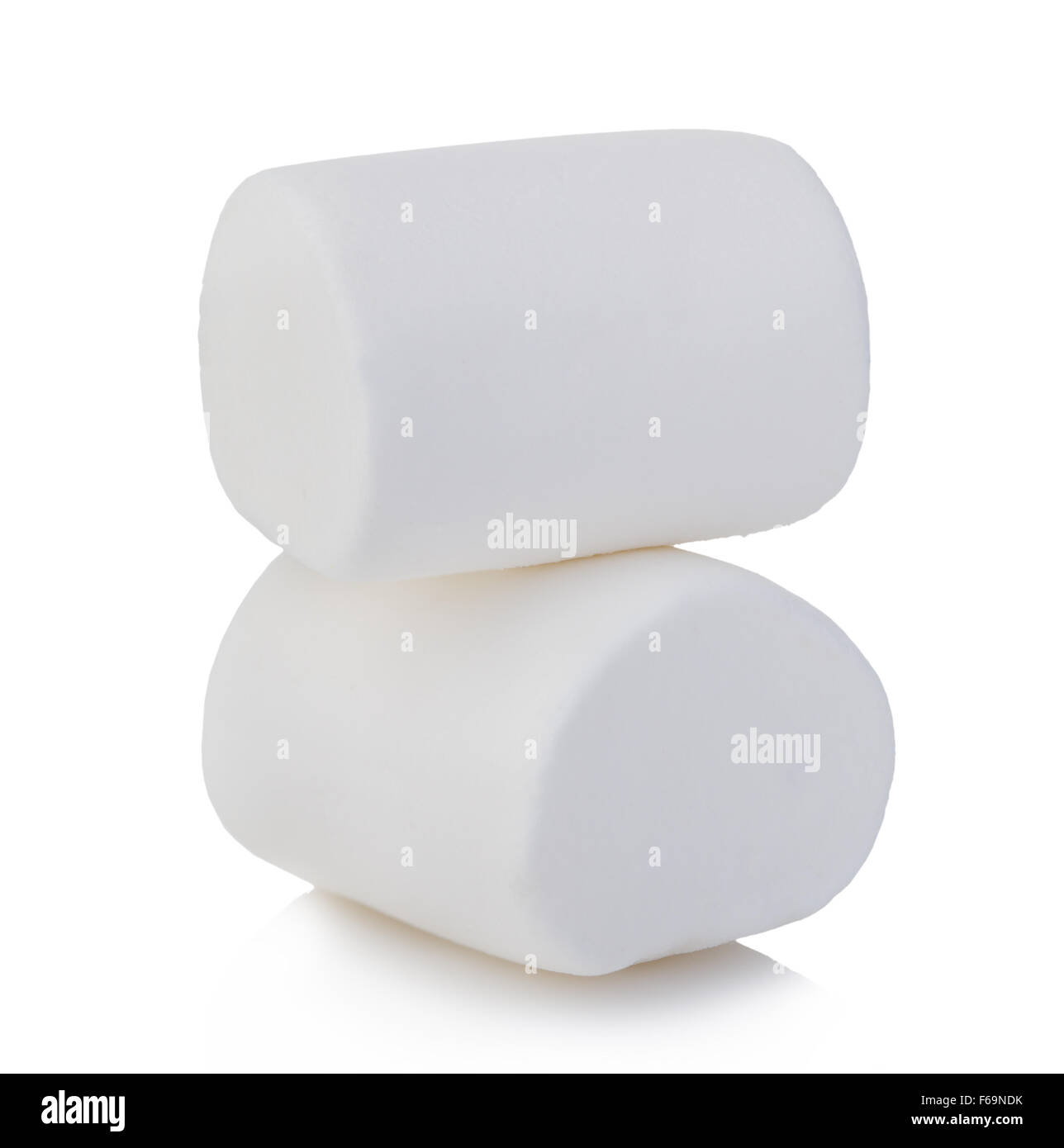 Marshmallows isolated on white background Stock Photo - Alamy