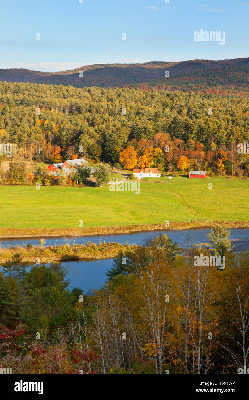Vermont countryside, New England USA Stock Photo
