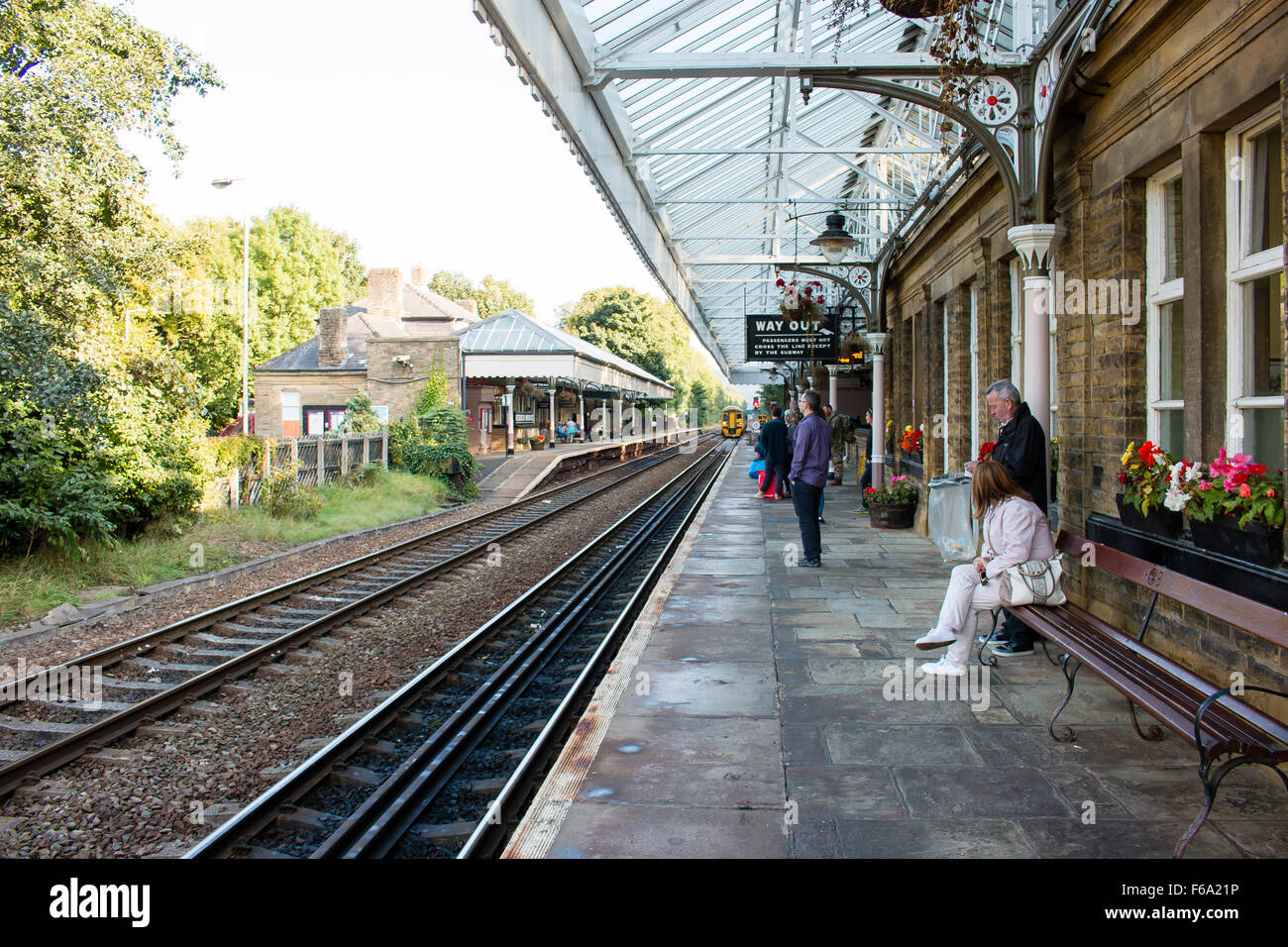 Hebden bridge train station hires stock photography and images Alamy