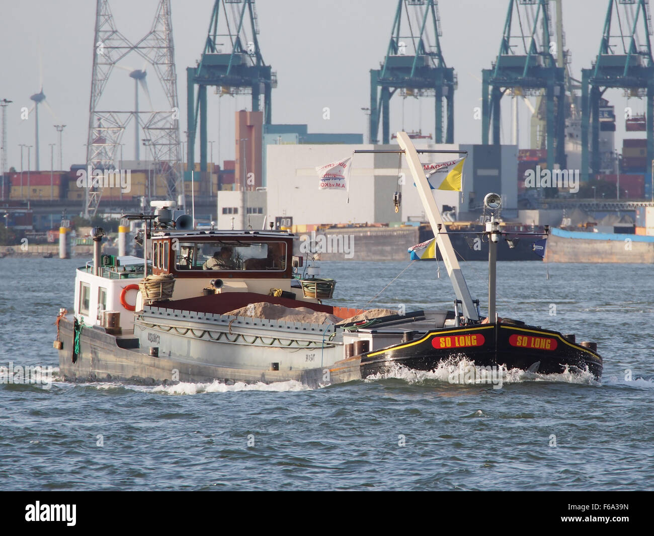 So Long (ship, 1964) ENI 02318672, Port of Antwerp pic1 Stock Photo Alamy