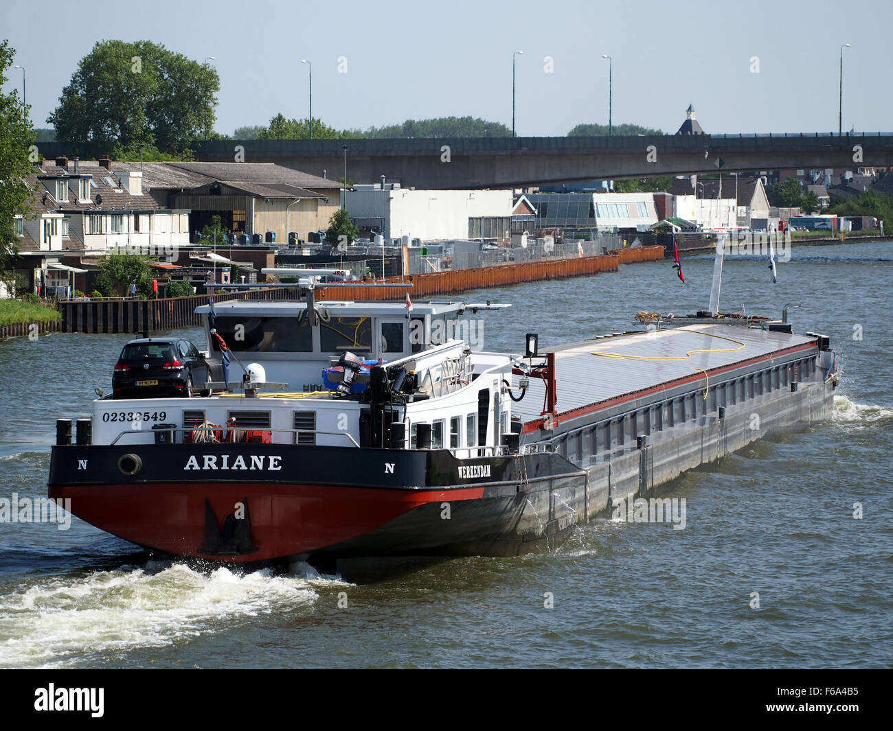 Ariane - ENI 02333549, Amsterdam-Rijn kanaal, pic9 Stock Photo