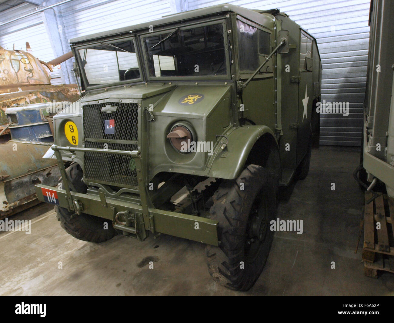 Chevrolet CMP FAT (Field Artillery Tractor) or Quad at Maaldrift pic3 Stock Photo Alamy