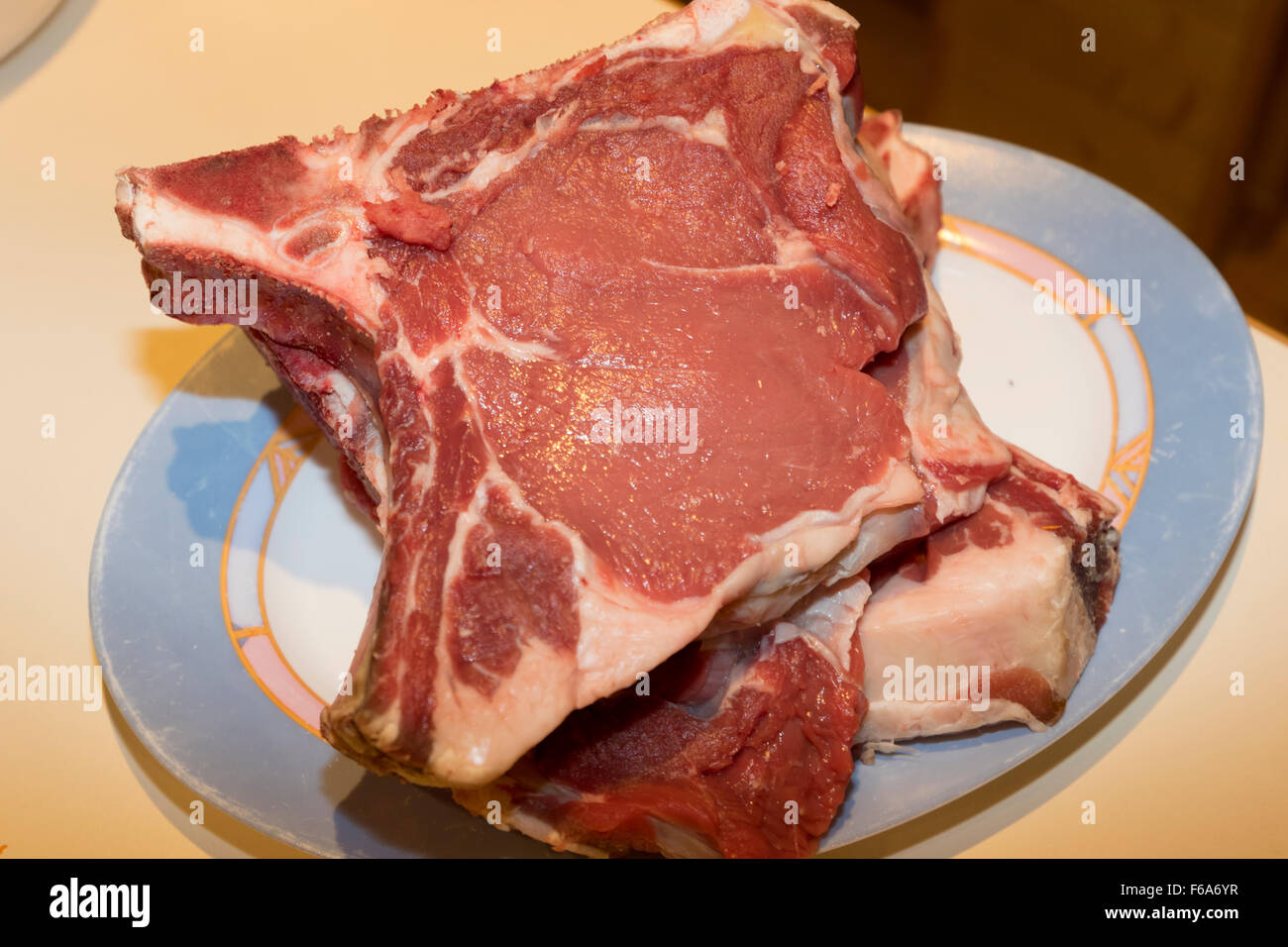 A top sirloin steak Stock Photo