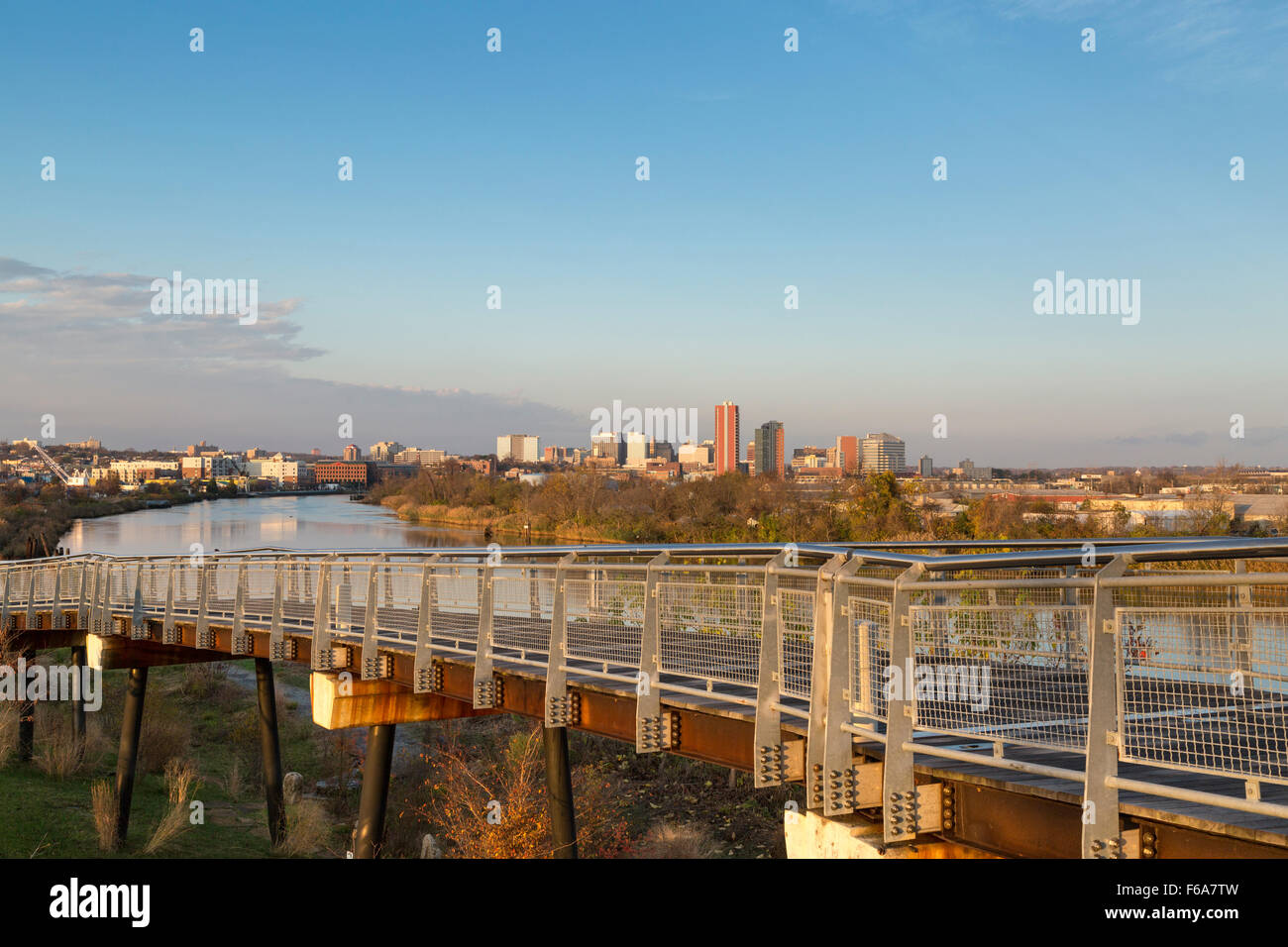 Riverfront on the Christina River Bridge leading to DuPont
