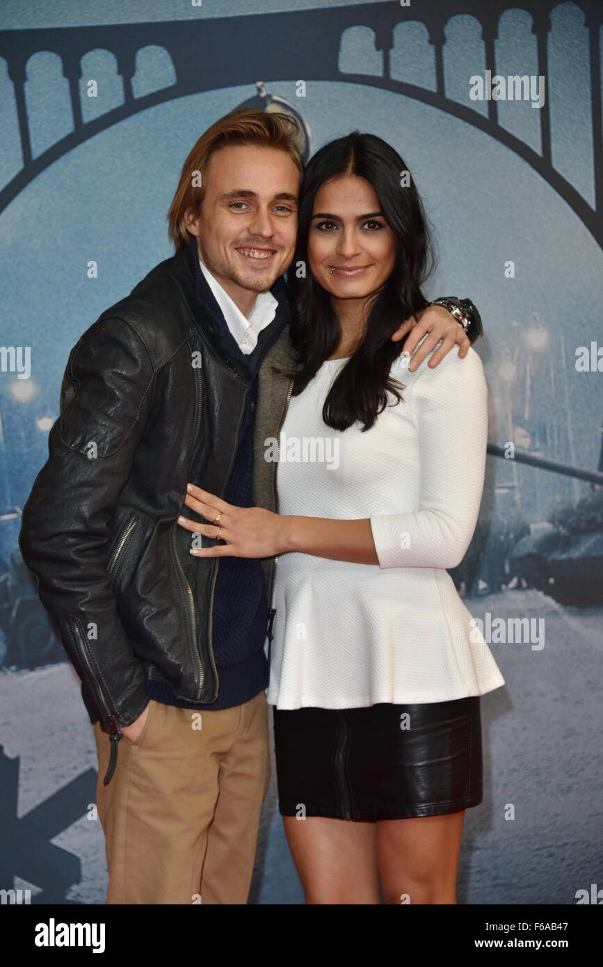 Constantin von Jascheroff und seine Freundin Haleh Esbak attends at the