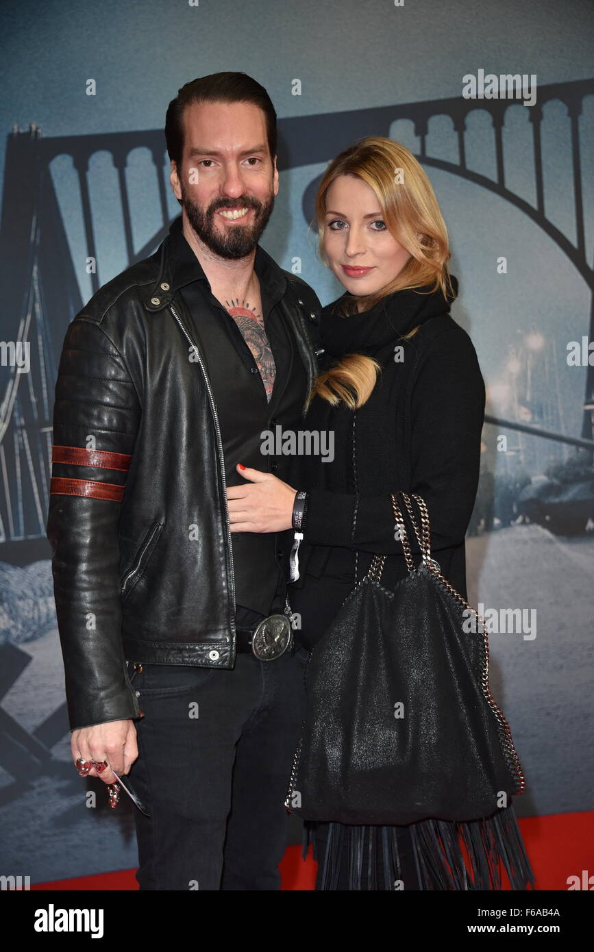 BossHosser Alec Voelkel Freundin Johanna Michels attends at the World Premiere Bridge of Spies ...