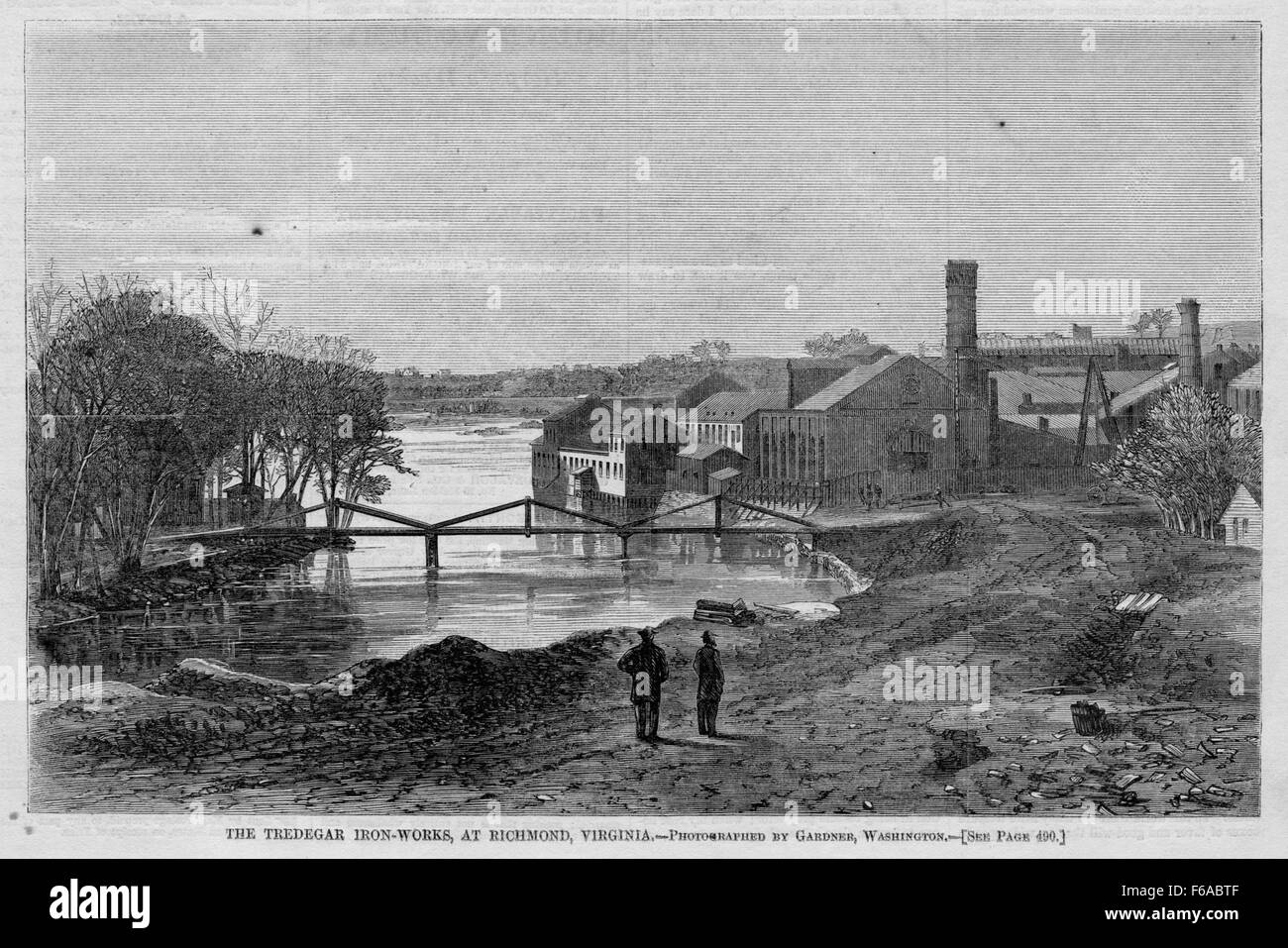 Tredegar IronWorks, at Richmond, Virginia Stock Photo Alamy