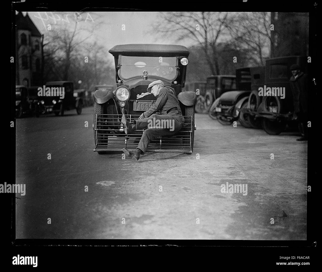 Identified! [Auto safety device demonstration] Stock Photo Alamy