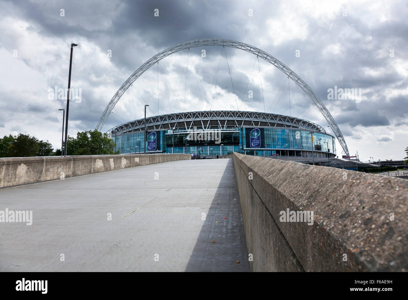 Wembley Stadium, London, England Stock Photo