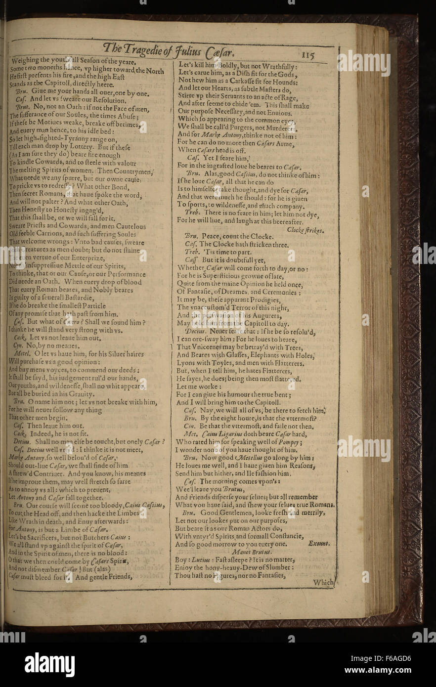 julius caesar first folio