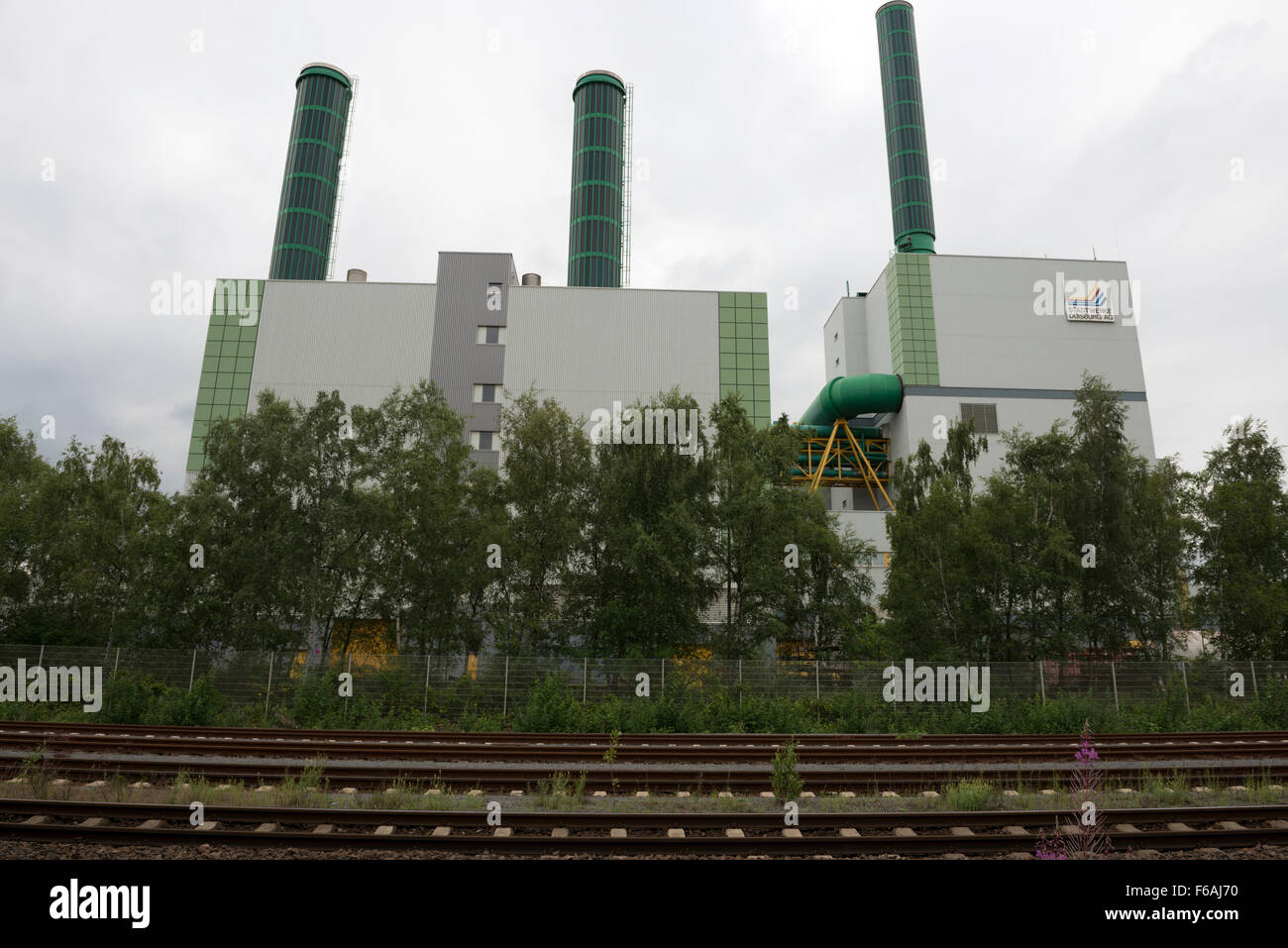Stadtwerke gas-fired power station Duisburg Germany Stock Photo - Alamy