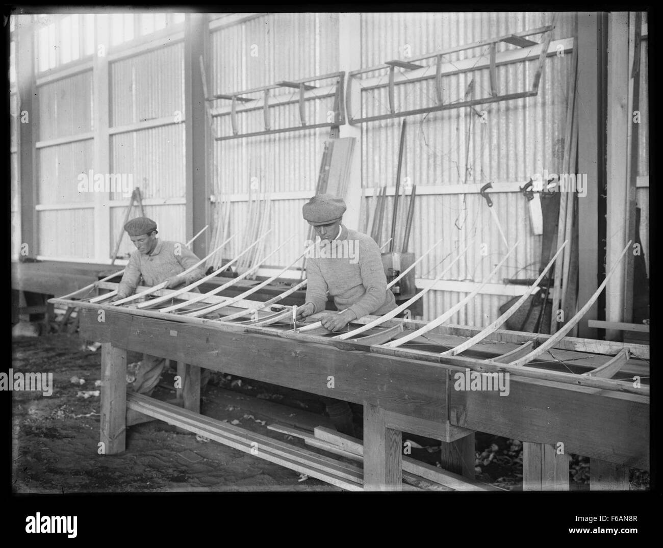 Vintage wwi era biplane Black and White Stock Photos & Images - Alamy