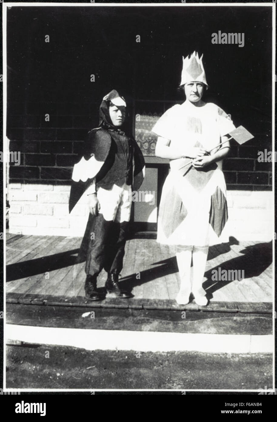 Holmwood Public School - Theatrical costumes including magpie Stock Photo