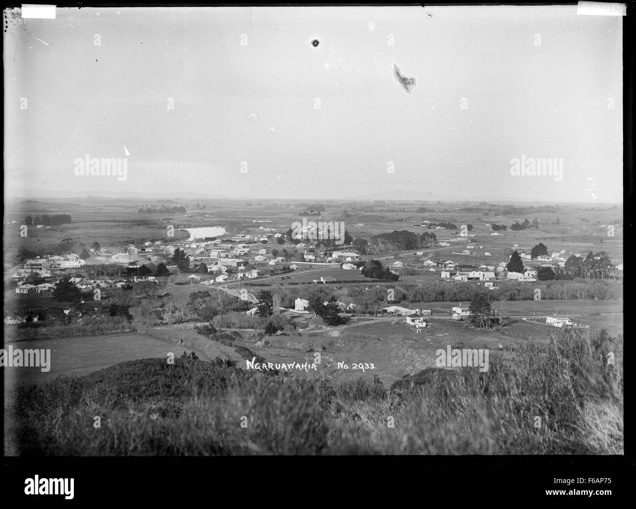 Ngaruawahia, Part 2 of a 2 part panorama, circa 1910 Stock Photo Alamy