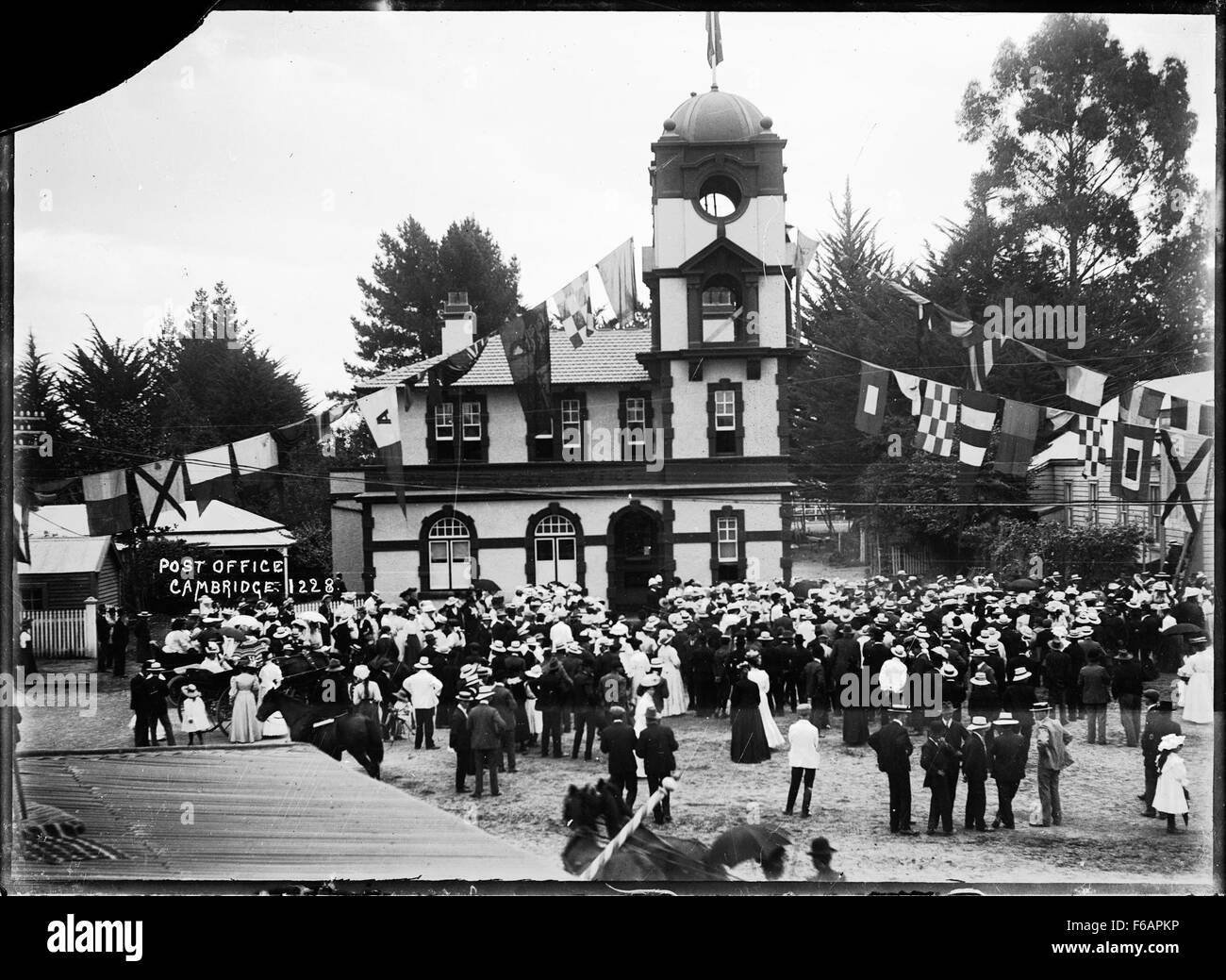 Post Office at Cambridge, 1908 Stock Photo Alamy