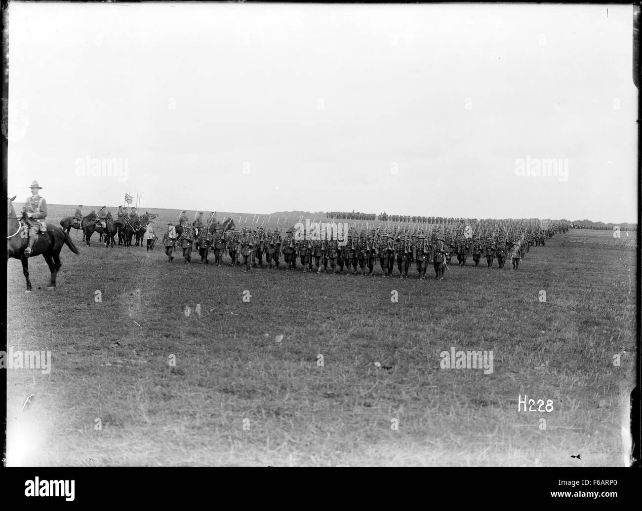 Commander troops ceremony army Black and White Stock Photos & Images ...