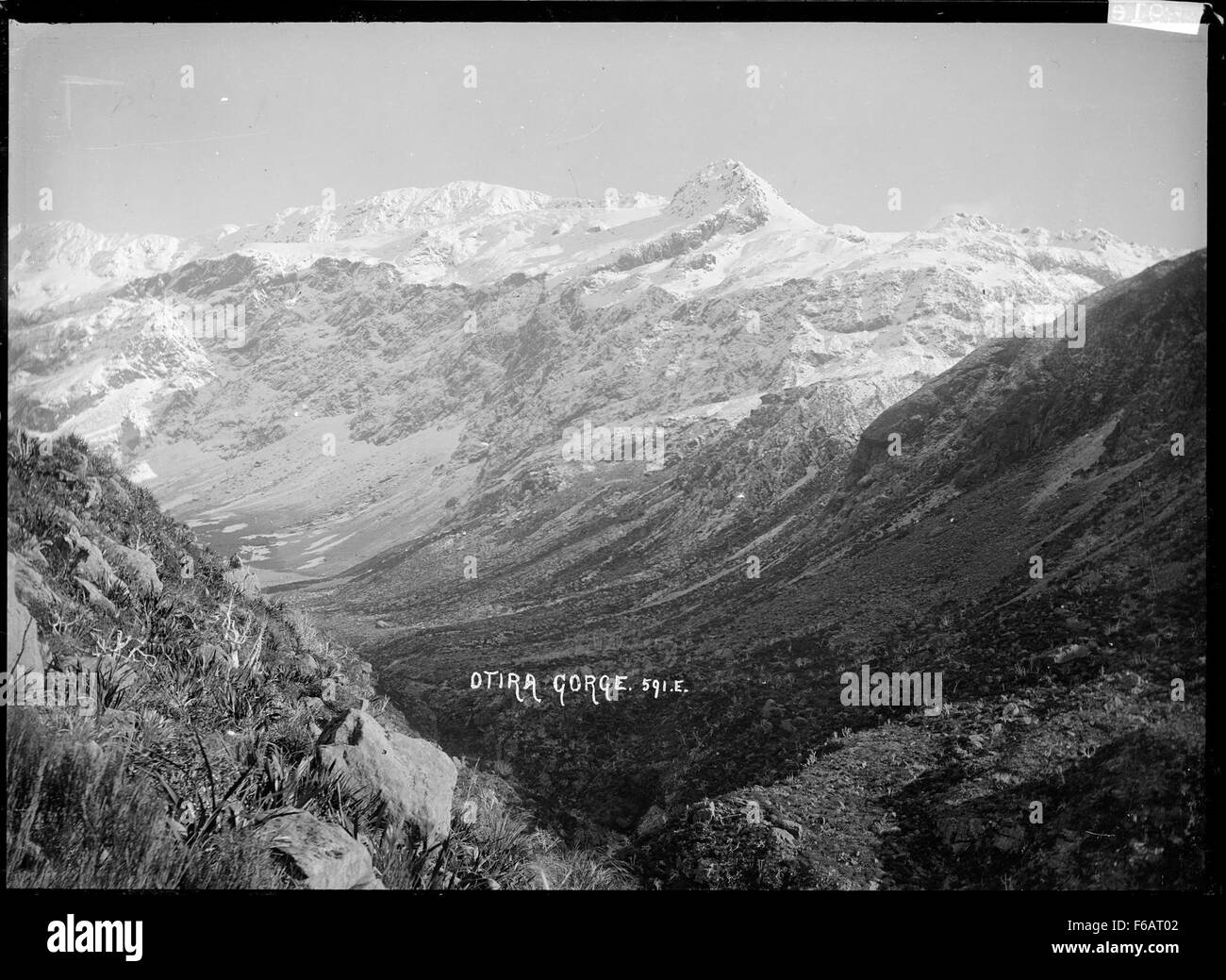 The Otira Gorge Stock Photo