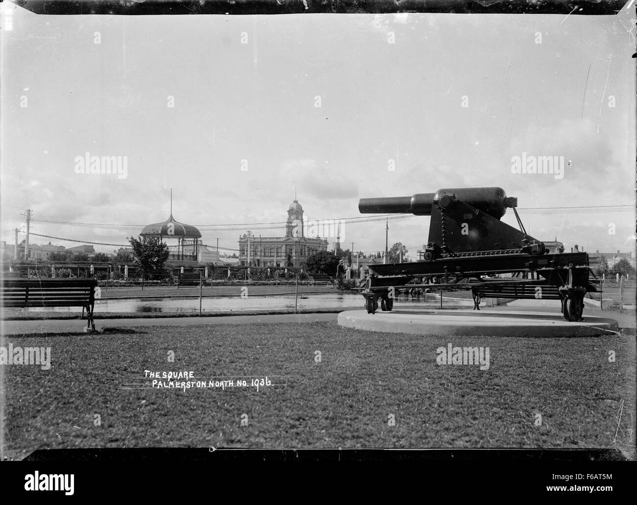 The Square, Palmerston North Stock Photo Alamy