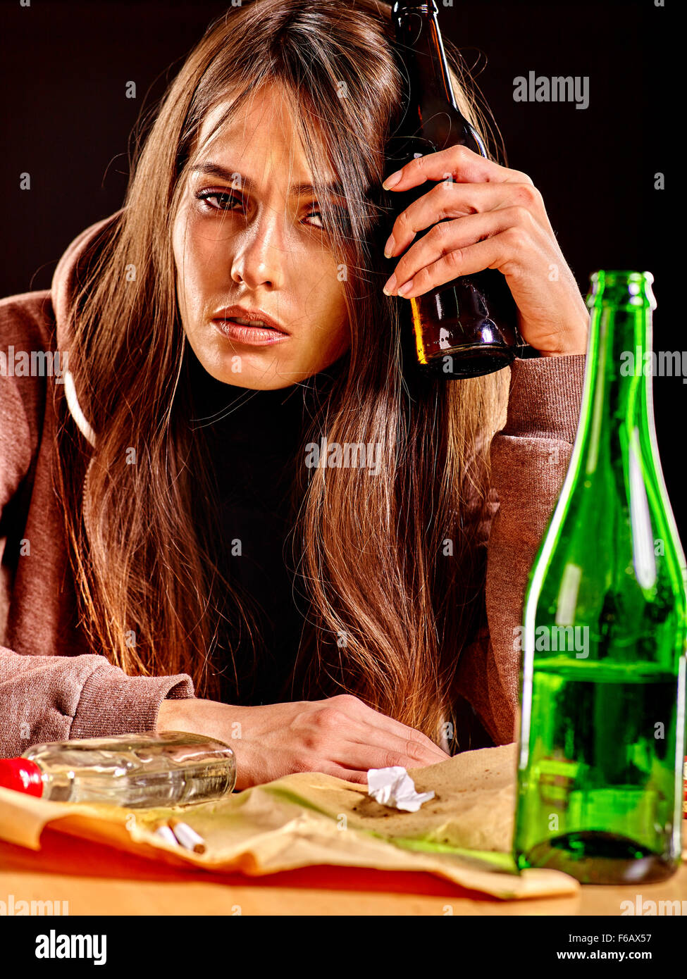 Drunk Girl Holding Bottle Of Vodka Stock Photo Alamy drunk-girl-holding-bottle-of-vodka-stock-photo-alamy