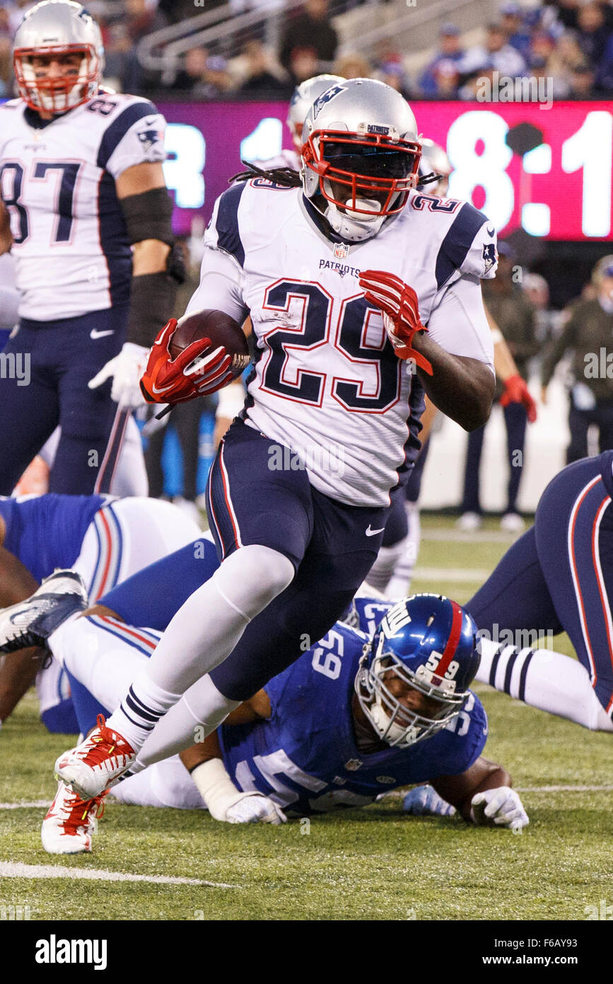 New England Patriots LeGarrette Blount celebrates with teammates after  scoring a 1-yard touchdown against the Baltimore Ravens in the first  quarter at M&T Bank Stadium in Baltimore, Maryland, December 22, 2013.  UPI/Kevin