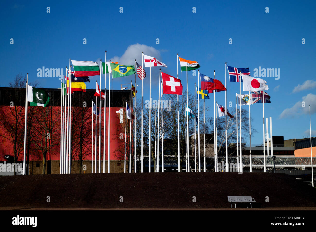 Flags of the world united nations hires stock photography and images