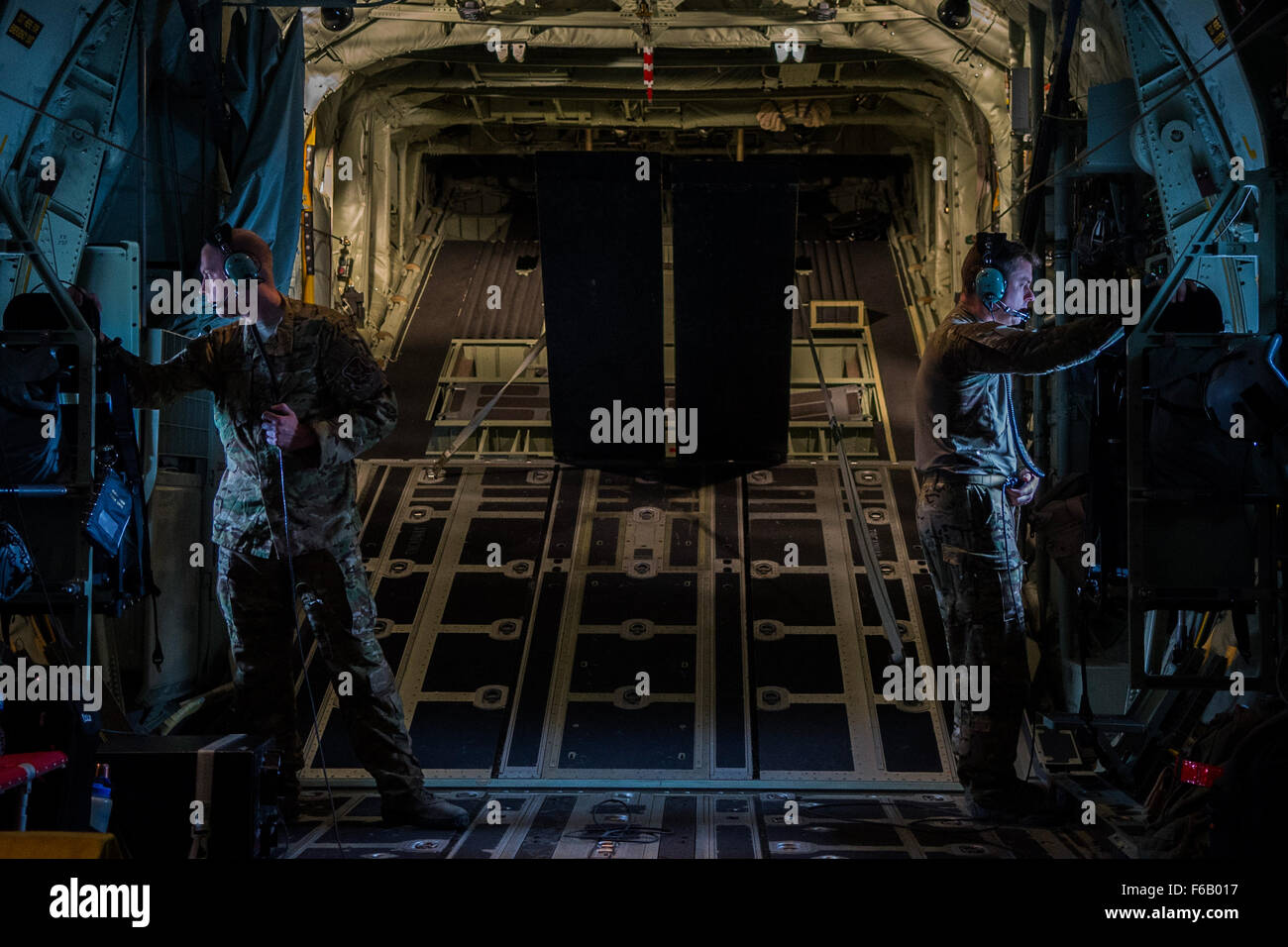 Two Airmen, assigned to the 71st Rescue Squadron at Moody Air Force ...