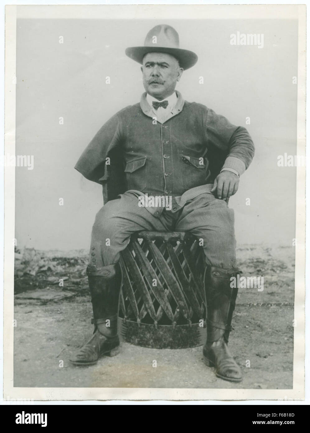 General Alvaro Obregon was a key figure in the Mexican Revolution and later served as President of Mexico. His leadership helped shape the country’s military and political landscape during a pivotal period in its history. Stock Photo