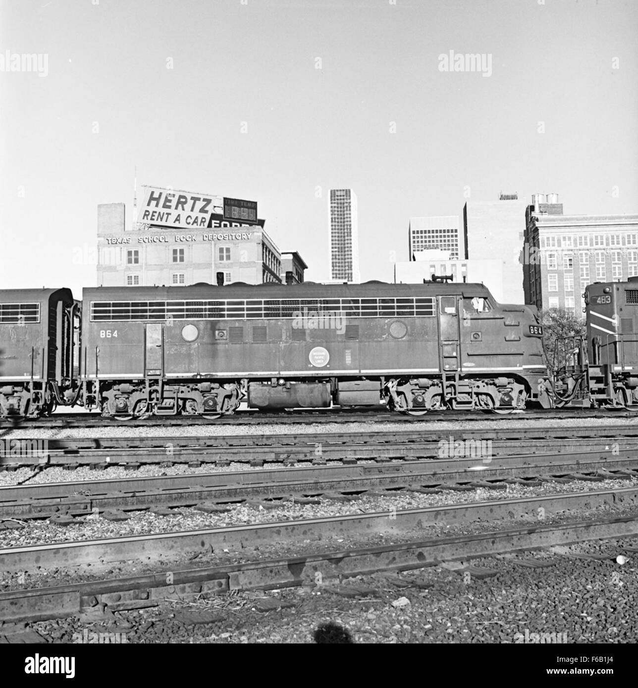 [Texas & Pacific, Diesel Electric Freight No. 864] Stock