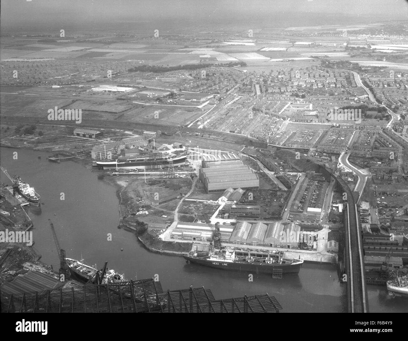 Southwick Yard of Austin & Pickersgill, Sunderland Stock Photo Alamy