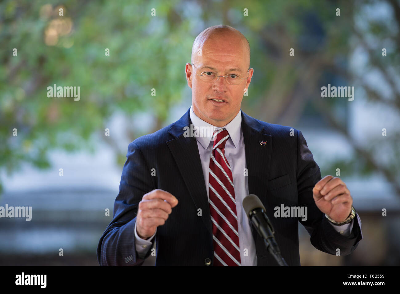 Dr. Marshall Porterfield, division director, Space Life and Physical