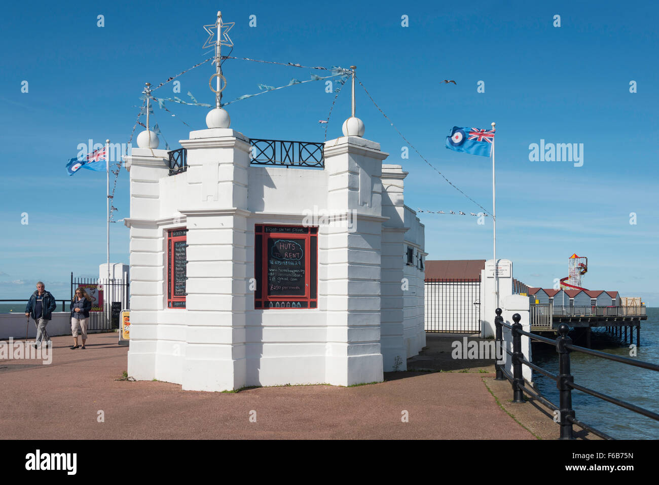 Herne Bay Pier, Central Parade, Herne Bay, Kent, England, United