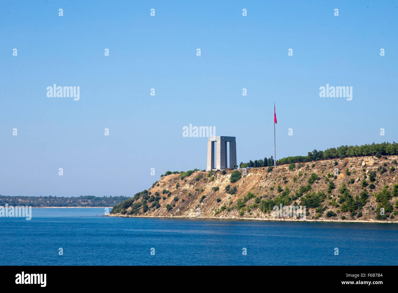 Canakkale Martyrs, Memorial, Gallipoli Peninsula, Turkey, Sunday, September 20, 2015. Stock Photo