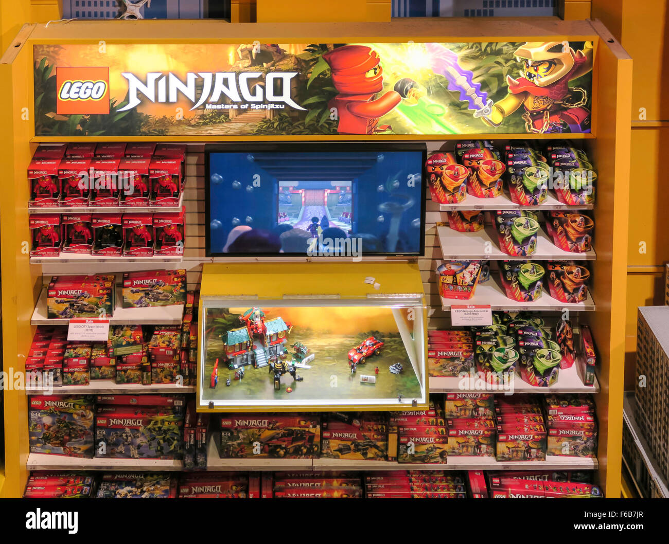 Store interior toys ninjago lego hi res stock photography and