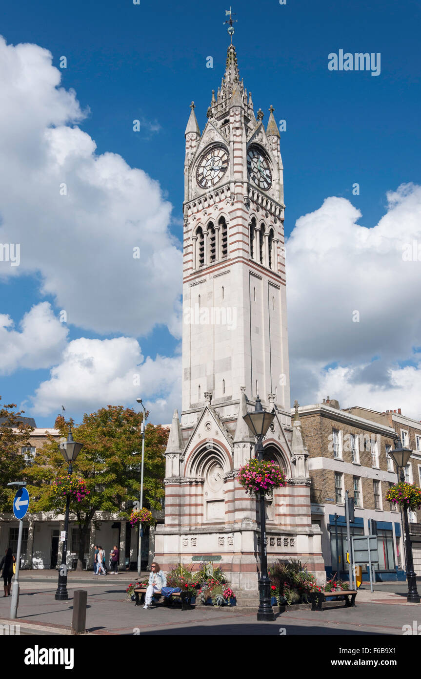 Gravesend Clock Tower, Milton Road, Gravesend, Kent, England, United