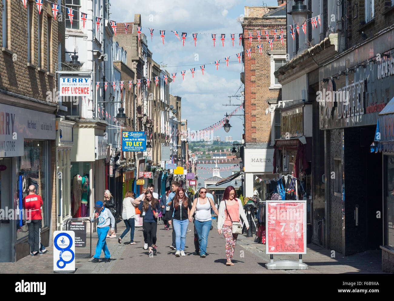 Heritage Quarter, High Street, Gravesend, Kent, England, United Kingdom