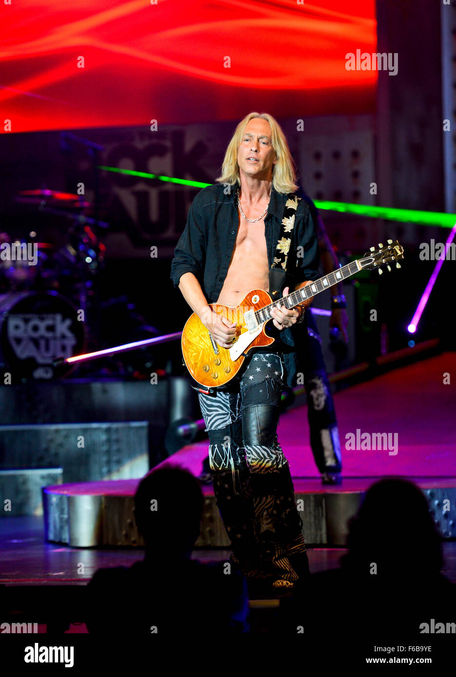 Las Vegas, NV, June 17, 2015 Jason Boyleston playing guitar on stage