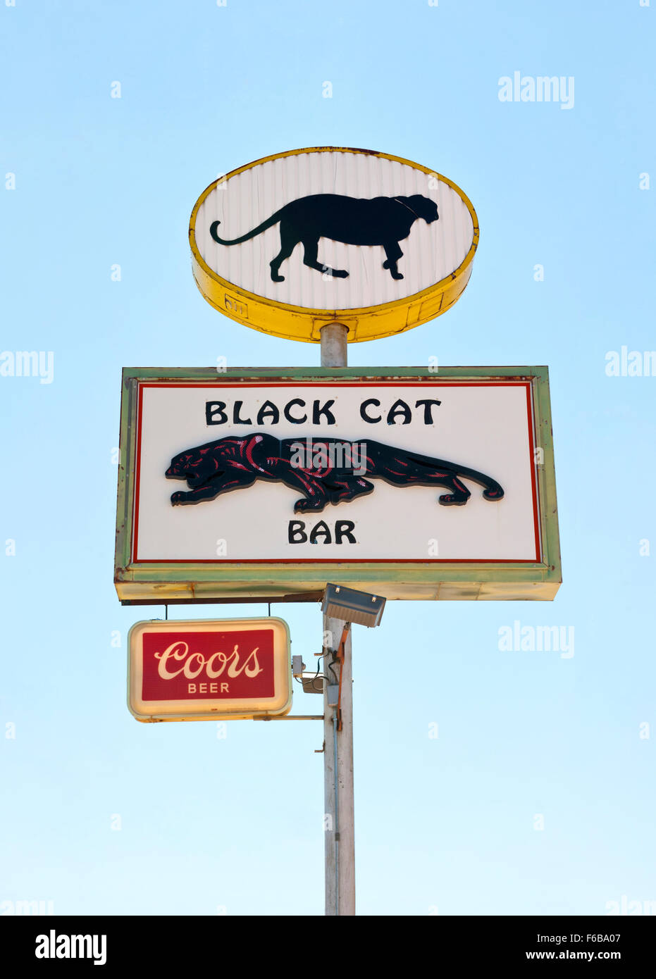 Black Cat Sign High Resolution Stock Photography and Images Alamy